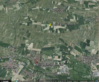 aerial of Billingheim-Ingenheim