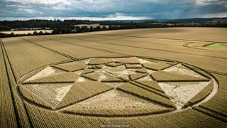 aerial of Winchester from ccc