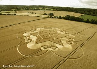 aerial of Cley Hill