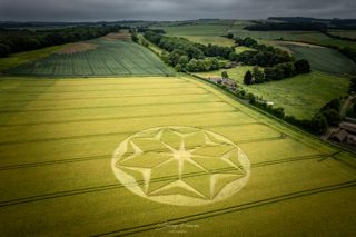 aerial of Tichborne