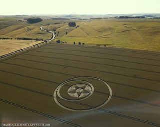 aerial of Broad Hinton