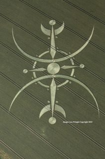 aerial of Clearbury Ring from ccc