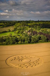 aerial of West Meon