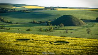 aerial of Waden Hill