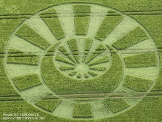aerial of Stitchcombe