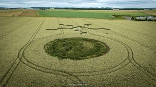 aerial of Stonehenge from ccc