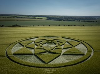 aerial of Ludgershall from ccc