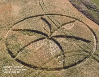 aerial of Yatesbury from ccc