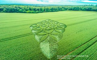 aerial of Popham