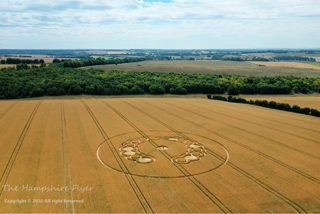 aerial of Winchester from ccc