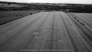 aerial of Wilton from ccc
