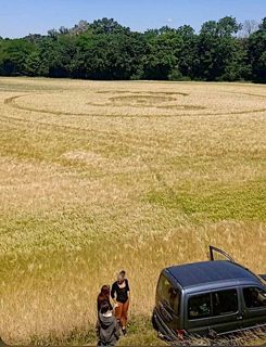 aerial of Saint Denis en Bugey