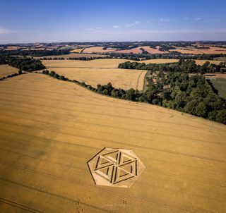 aerial of Froxfield
