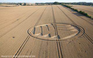 aerial of Stoke Charity from ccc