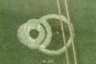 aerial of Chesterton Farm