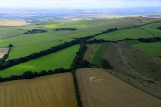 aerial of East Kennett