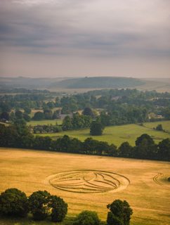 aerial of Bishopstrow