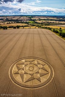 aerial of Rollright Stones