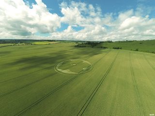 aerial of Stourton from ccc