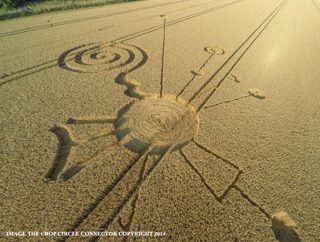 aerial of Roundway Hill from ccc