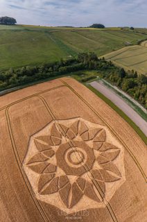 aerial of Hackpen Hill