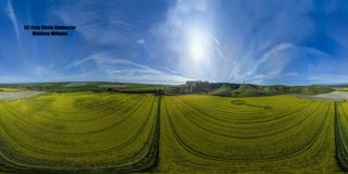 aerial of Cherhill from ccc