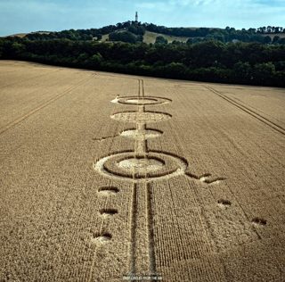 aerial of Liddington from ccc