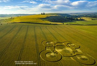aerial of Battlesbury Hill from ccc