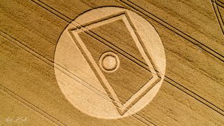 aerial of Gurston Ashes from ccc