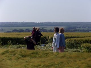 ground of Ackling Dyke from ccc