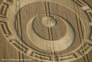 aerial of Etchilhampton from ccc