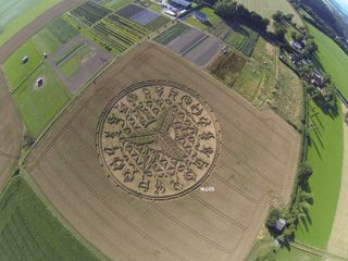 aerial of Ansty