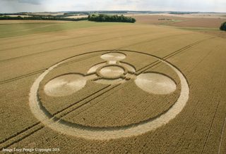 aerial of Coneybury Hill from ccc