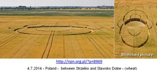 aerial of Sławsko Dolne