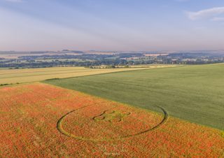 aerial of Etchilhampton Hill