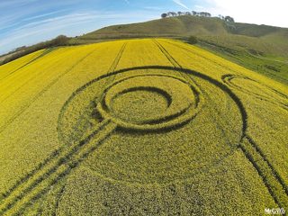 aerial of Cherhill