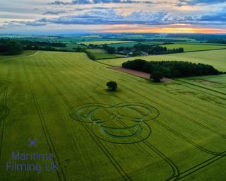 aerial of Long Wood from ccc