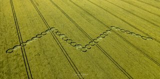 aerial of Hackpen Hill