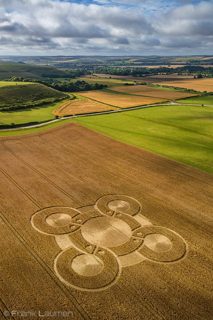 aerial of Battlesbury Hill