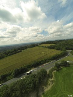 aerial of Reigate from ccc