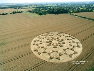 aerial of Etchilhampton from ccc