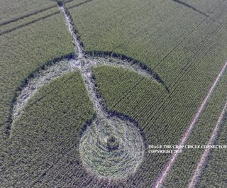 aerial of Stoford from ccc