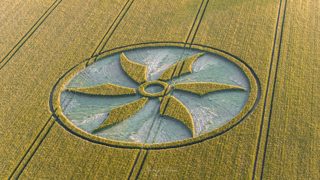 aerial of Broad Hinton