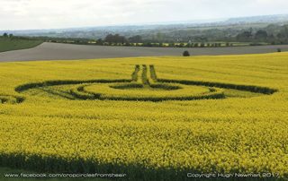aerial of Cherhill from ccc