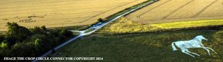 aerial of Roundway Hill from ccc