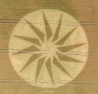 aerial of Westbury White Horse from ccc
