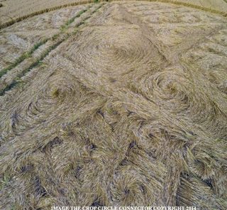 aerial of Cherington from ccc