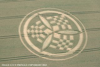 aerial of Barton Stacey