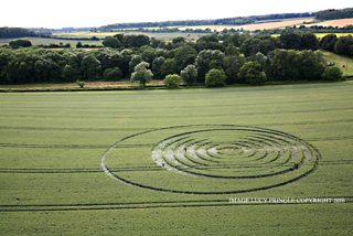 aerial of Tichborne