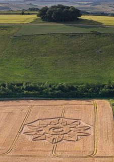 aerial of Hackpen Hill